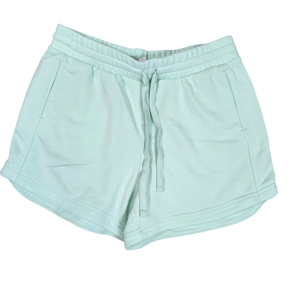 RM Shorts Mint Green Drawstring French Terry Lounge‎ Casual Large